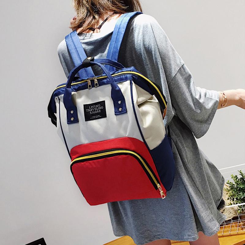 Large Capacity Baby Bag Travel Backpack Nursing Rucksack Mom Backpacks Women Carry Care Mochila