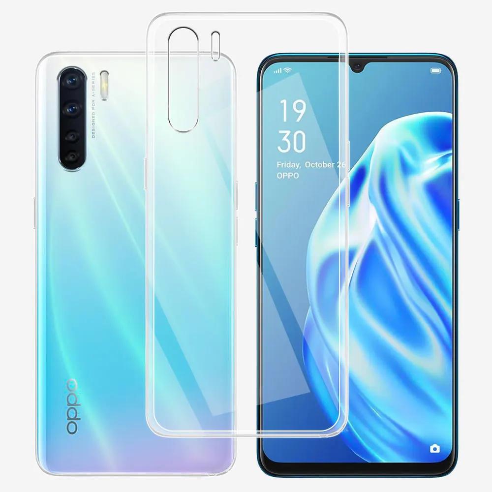 Чехол для OPPO A91 Прозрачный Силиконовый Мягкий ТПУ Задняя Крышка Для OPPO A91 Funda Для OPPOA91 Прозрачный A91 A 91 Чехлы для Телефона Coque