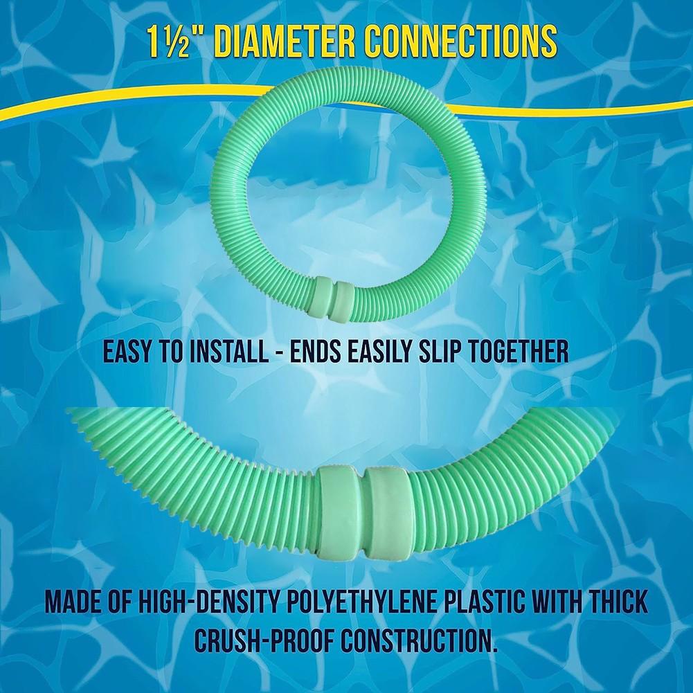 Прочный шланг скиммера Прочный шланг Зеленый вакуумный шланг
