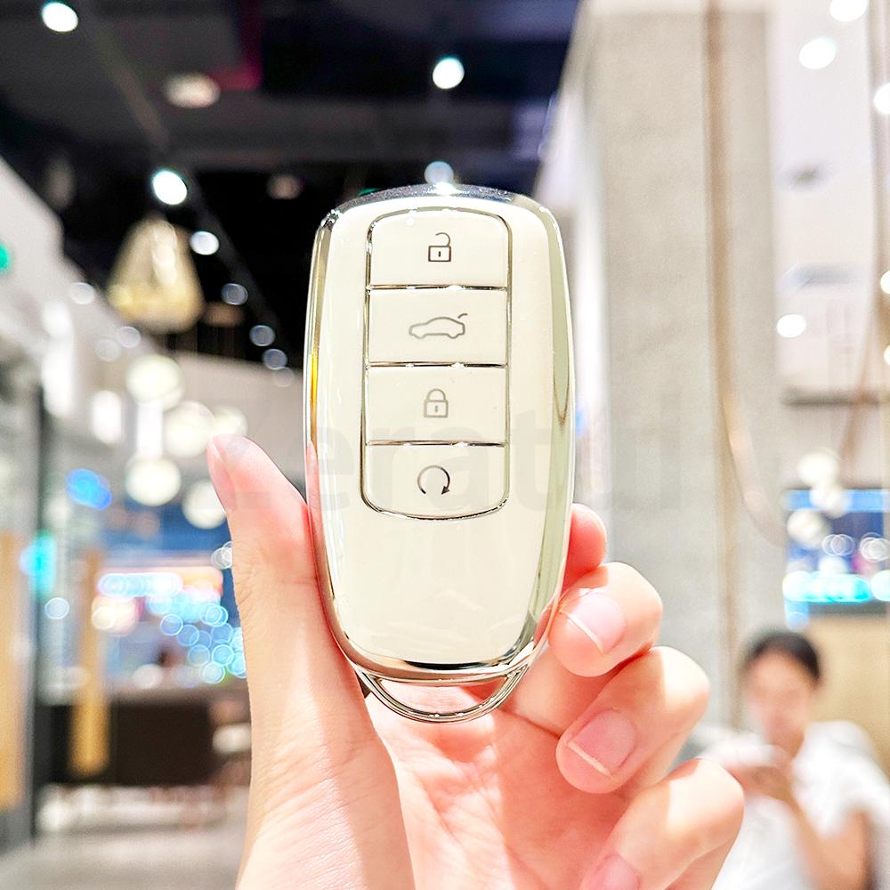 Для Chery Tiggo 8 Pro Tiggo 8Plus New 5 Plus 7 Pro 4 Tiggo 4 5X 7 Pro 8 Exeed Txl Tx Lx ТПУ Чехол Держатель Брелок Чехол для Автомобильного Ключа