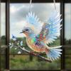 Acrylic Window Hanging Bird Sky Stained Bluebirds Suncatchers Bird Hangings Pendant  Courtyard