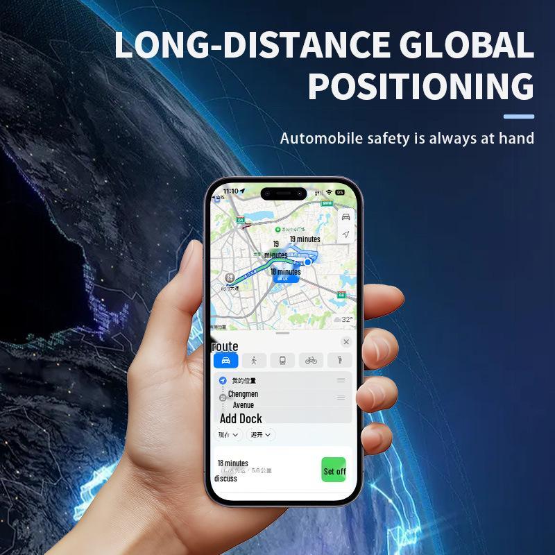 Universal Magnetic Locator & Anti-Loss Tracker Compatible with iOS and Google Systems