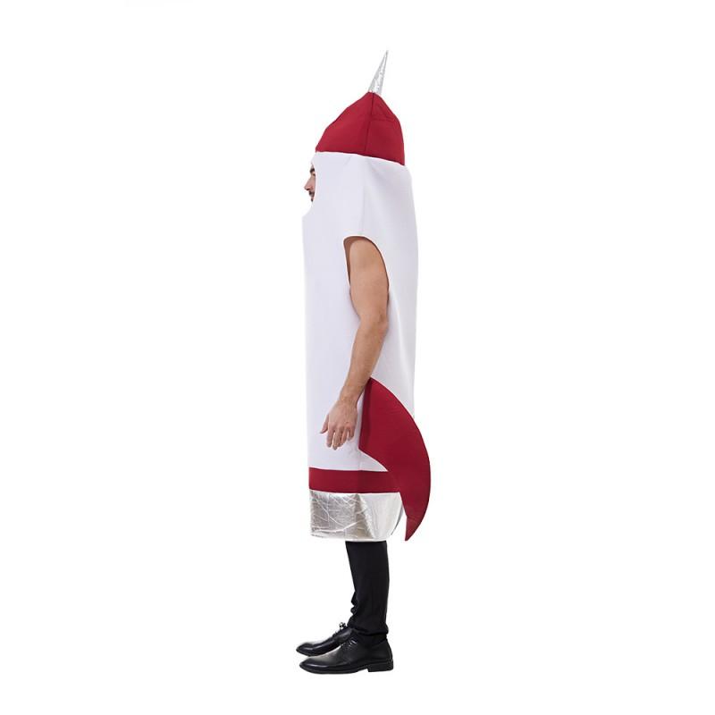 Adult Rocket Jumpsuit Space Costume Halloween Party Stage Cosplay Outfit