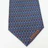 Used HERMES Tie Toyota Limited Edition Silk Blue Brown Suit
