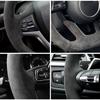Для Fabia Skoda Octavia a5 2012 2013 Yeti 2009-2013 ize Дышащий Ручной шов Замшевая Накладка на Руль Автомобильный Аксессуар