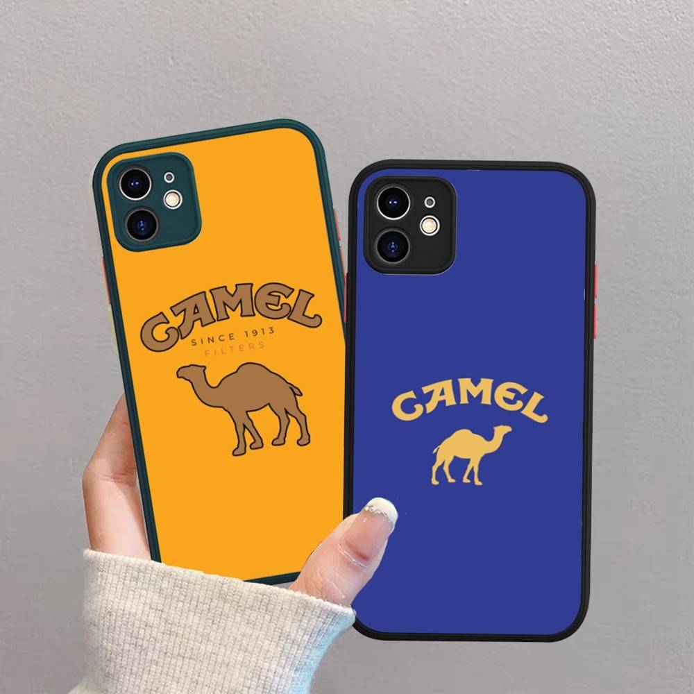 Винтажный чехол для телефона Camel Cigarettes для iPhone 16e 16 15 14 13 12 11 Pro Max X XS MAX Plus Spuerstar Матовый чехол