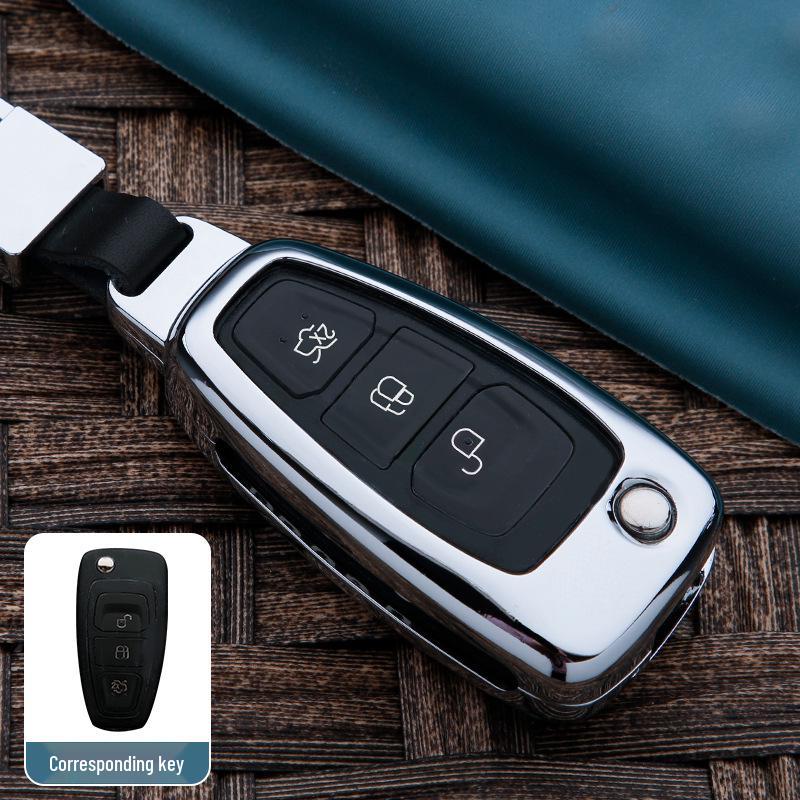 Ford Key Case for Kuga, Focus, Mondeo, Edge, Escort, Fiesta, Taurus Models