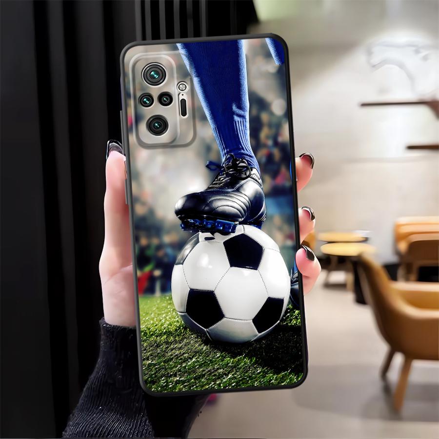 Чехол для Xiaomi Redmi Note 14 11S 14C 12S 12 11 Pro 12C 13C 10 A4 A5 13 Pro Plus K40 K80 A1 A2 A3 9 8 7 Чехол для телефона Футбол