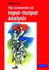 Книга The Economics of Input-Output Analysis