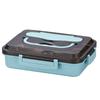 304 Stainless Steel Compartment Insulated Bento Lunch Box Leakproof Sealed Portable Food Storage Containers Microwave Lunchbox
