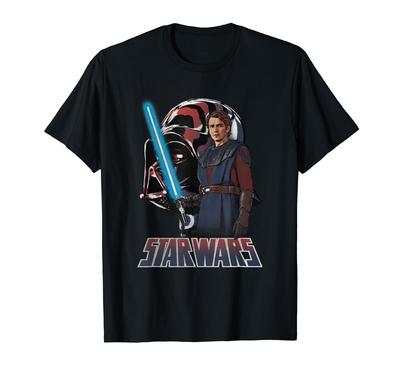 STAR WARS Футболка с винтажным выцветшим логотипом «Асока Энакин Скайуокер»