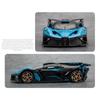 1/32 Bugatti Bolide Supercar литая игрушечная модель автомобиля со звуком и светом детские игрушки коллекционные предметы подарок на день рождения