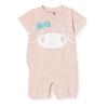Sanrio Coverall with My Melody Ribbon Baby Pink 50-60