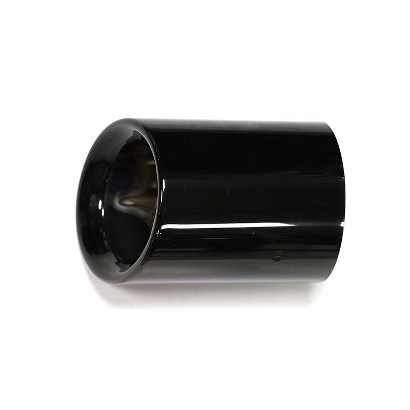 Черная Круглая Насадка на Выхлопную Трубу для BMW X3/X4 G01/G02 - Установка Без Повреждений