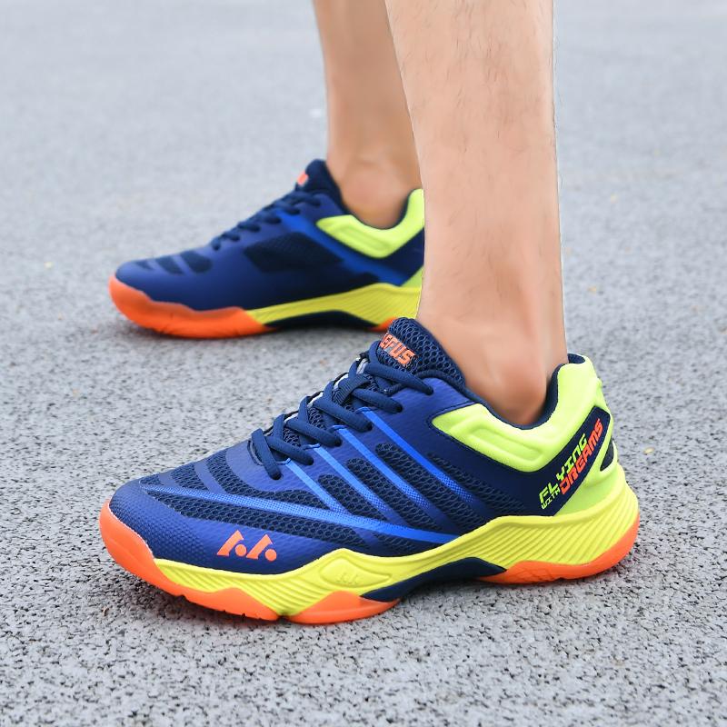 New Men's And Women's Tennis Shoes Non Slip Breathable Wear-resistant Badminton Training Shoes Table Tennis Shoes
