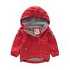 Children's Velvet Ski Jacket – Windproof, Hooded Fleece for Spring & Autumn, Trendy Design for Kids