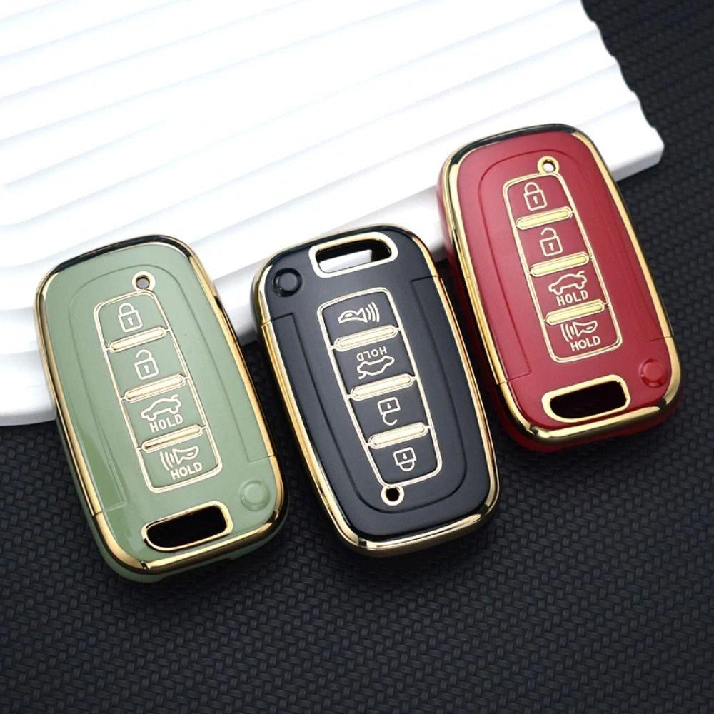 Чехол на 3/4 кнопки для ключа Kia/Forte/Rio 3 K2 K3 K5/Sportage/Hyundai IX35/Sonata 8