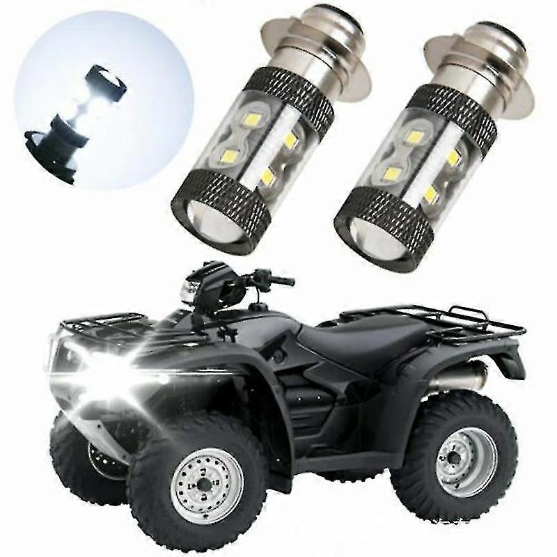2 шт. 2023 Новый H6m Для Yamaha H6m Raptor 700 700r 2006-2018 50 Вт 6000K Белая светодиодная лампа