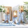 12pcs Portable Decorations Satin Surface Bowknot Multifunctional Versatile Wedding Decorations