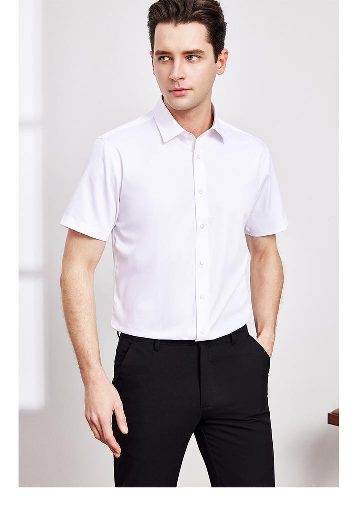 Men's Mulberry Silk Short-Sleeved Shirt