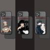Чехол для телефона RUICHI Jujutsu Kaisen Anime для iPhone13 12 Mini 11 Pro XS Max X XR 7 8 Plus, полупрозрачный матовый чехол