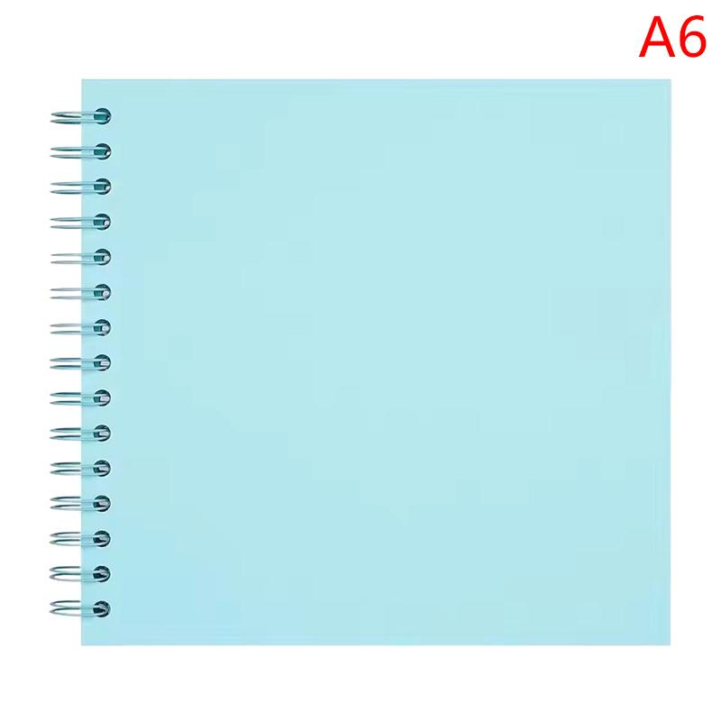 Hard Cover Blank Page Diy Scrapbook Photo Album With Thick Pages 7-Inch Scrapbook For Wedding Anniversaries, Family Memories