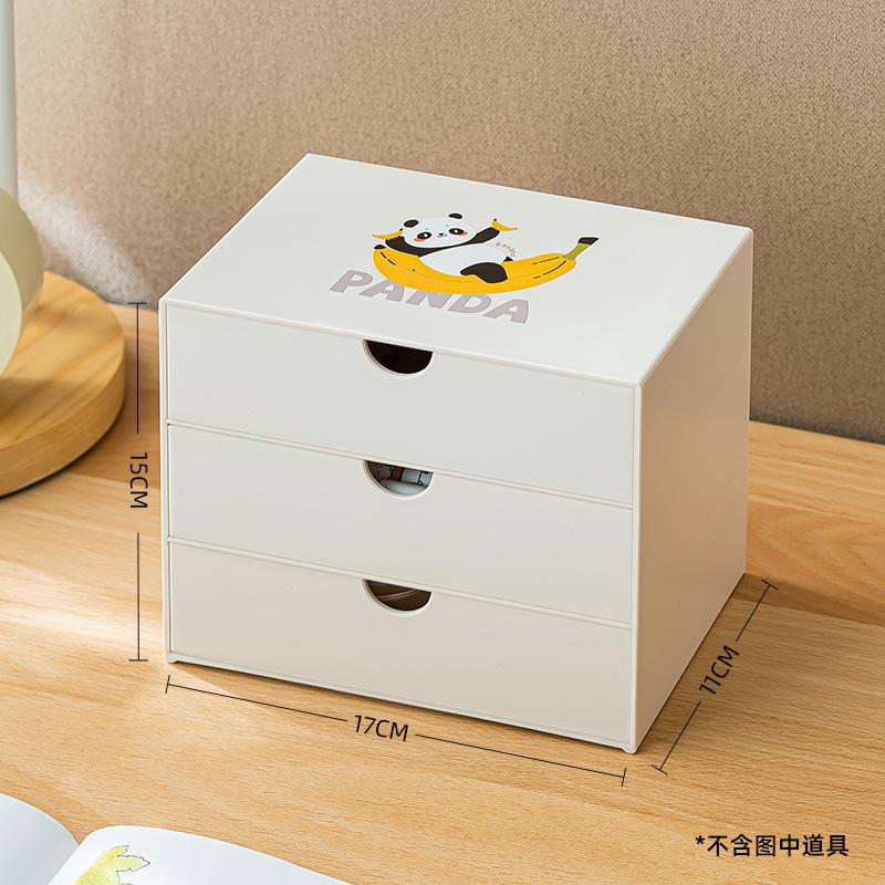 Настольный ящик для хранения косметики, пластиковые коробки для хранения украшений, офисные канцелярские принадлежности, органайзеры для косметики