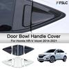 Декор автомобиля Накладка на ручку двери (чашу) для Honda HR-V Vezel 2014- Автоаксессуары Стайлинг Наклейки Обновление