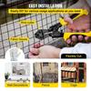 Hardware Cloth, 36\" x 50\' & 1\"x1\" Mesh Size, Galvanized Steel Vinyl Coated 16 Gauge Chicken Wire Fencing with A Cutting Plier & A Pair of Fabric