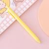 Гелевая ручка Macaron Color Creative Cartoon - гладкие черные чернила, маркерная точка