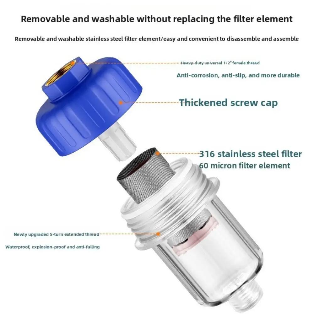 Долговечный Фильтр для водонагревателя с защитой от накипи Префильтр Универсальный Фильтр-очиститель Фильтр-очиститель Выход Фильтр для душа Бытовое использование