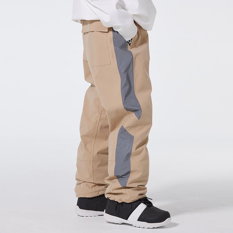 Мужские и женские зимние спортивные лыжные штаны на открытом воздухе, ветрозащитные водонепроницаемые штаны для сноуборда для женщин и мужчин, теплые дышащие лыжные штаны