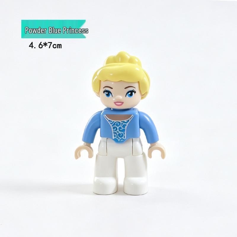 Совместимо с LEGO Duplo: Крупные блоки, Аксессуары, Фигурки, Минифигурки, Куклы, Персонажи и Профессиональные роли (например, Полиция)