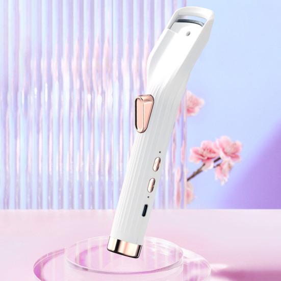 Электрические щипцы для завивки ресниц с подогревом и вентилятором, перезаряжаемые от USB, портативные 2-в-1, многофункциональные женские инструменты для завивки ресниц с быстрым нагревом