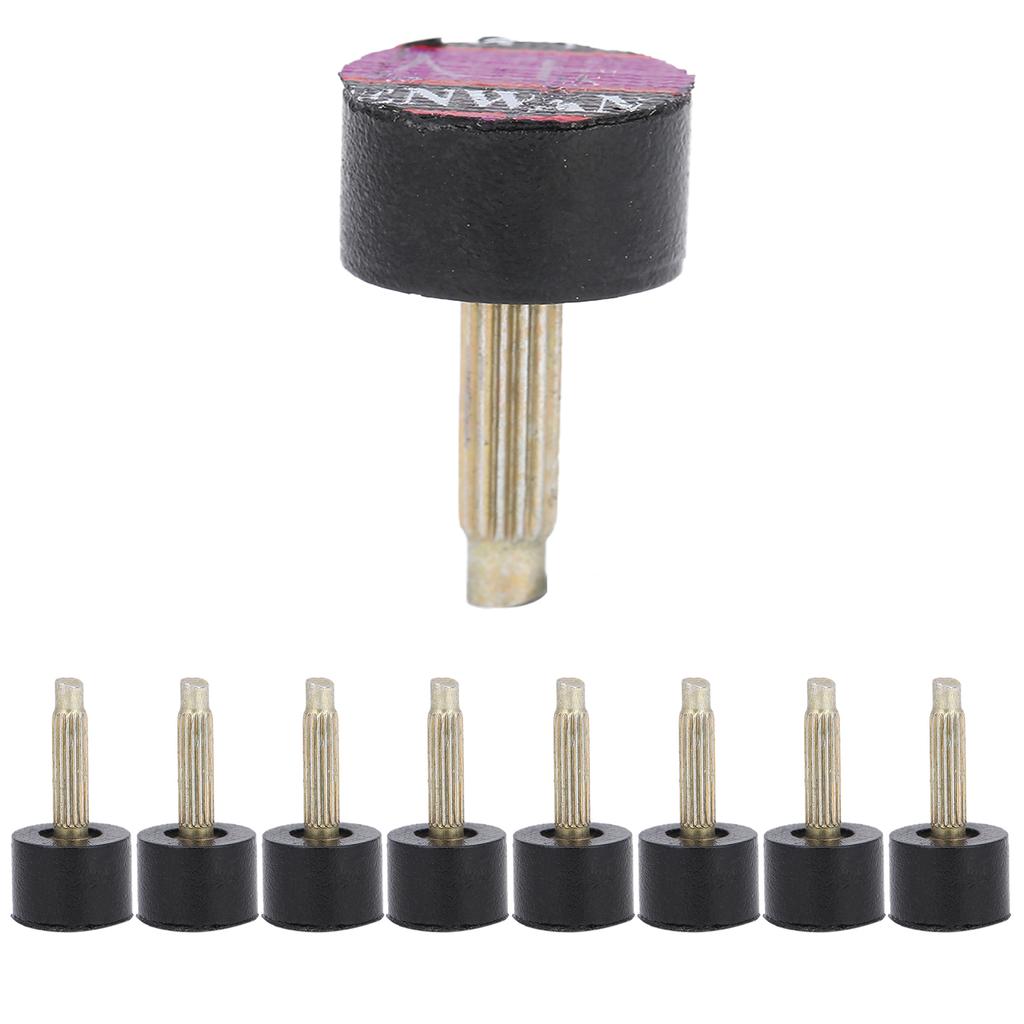 5 пар женских насадок на высокий каблук, сменные круглые нескользящие дюбели из ТПУ для ремонта обуви(600A (1см 0.39дюйма) )