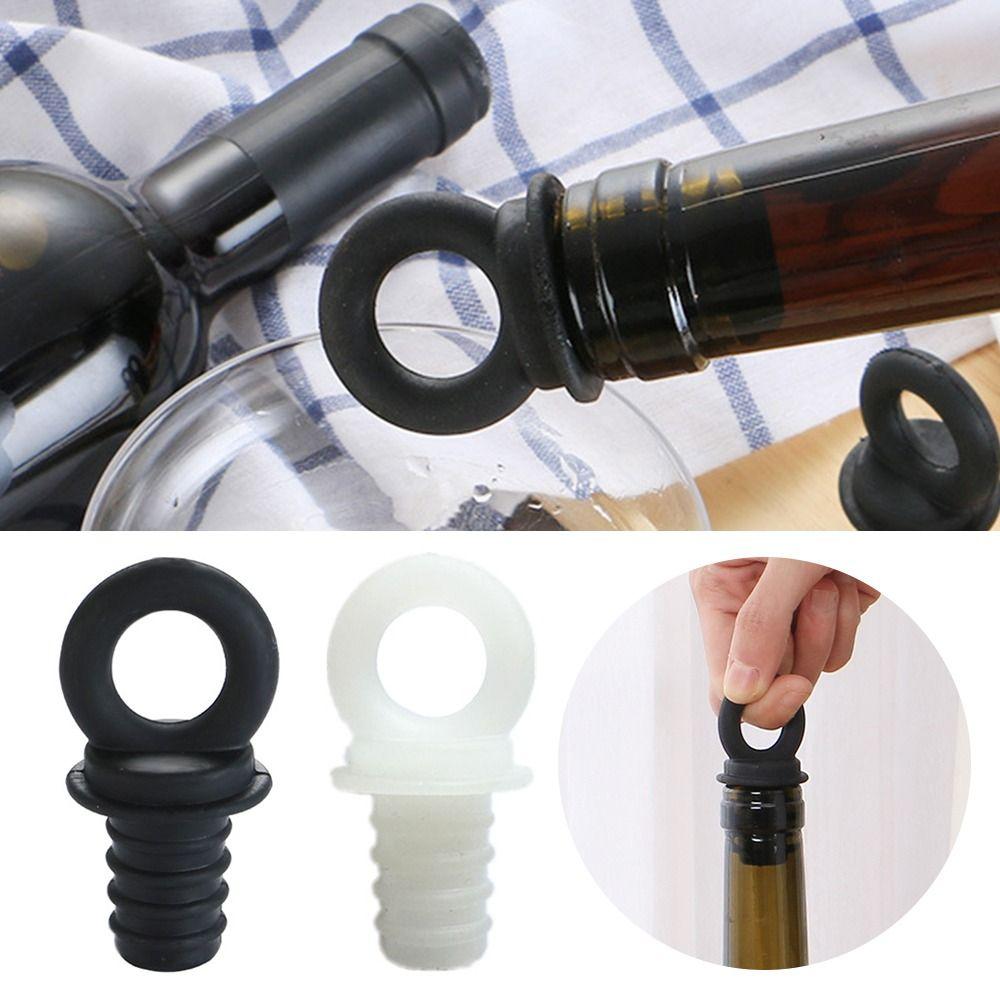 Leakproof Bottle Stopper Silicone Wine Cork Creative Bottles Cap