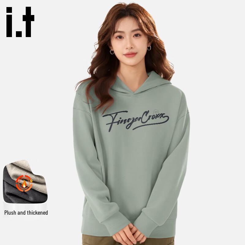 Зимняя флисовая толстовка с капюшоном Fingercroxx IT унисекс