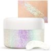 Голографический гель для тела с блестками для тела, лица, волос, губ, макияжа, блестящие долговечные водостойкие жидкие блестки