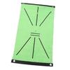 Golf Training Mat Golf Practice Hitting Mat for Swing Detection Batting Indoor Outdoor