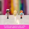 Polly Pocket x Clueless Коллекционный Компакт, Микро-Кукла и Игровой Набор, 5 Тематических Игрушечных Транспортных Средств-Аксессуаров, Шер, Дионн и Тай.