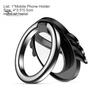 Mobile Phone Stand Magnetic 360-degree Rotation Ultra-thin Cell Phone Finger Ring Holder for Desktop