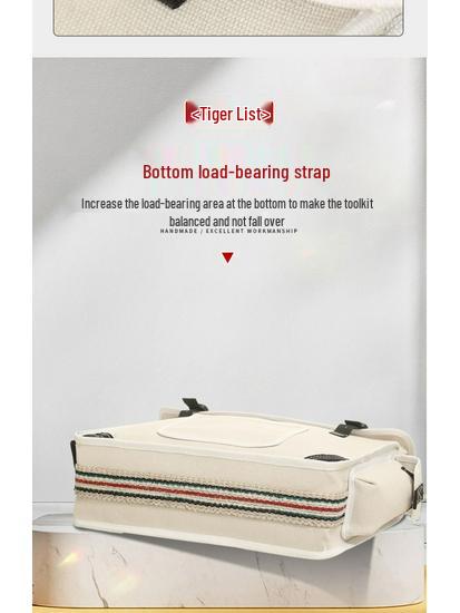 Износостойкая холщовая сумка-кроссбоди для инструментов электрика