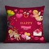 Наволочка для украшения дома на День святого Валентина с узором Купидона, квадратная наволочка, украшение для дома и офиса, наволочка