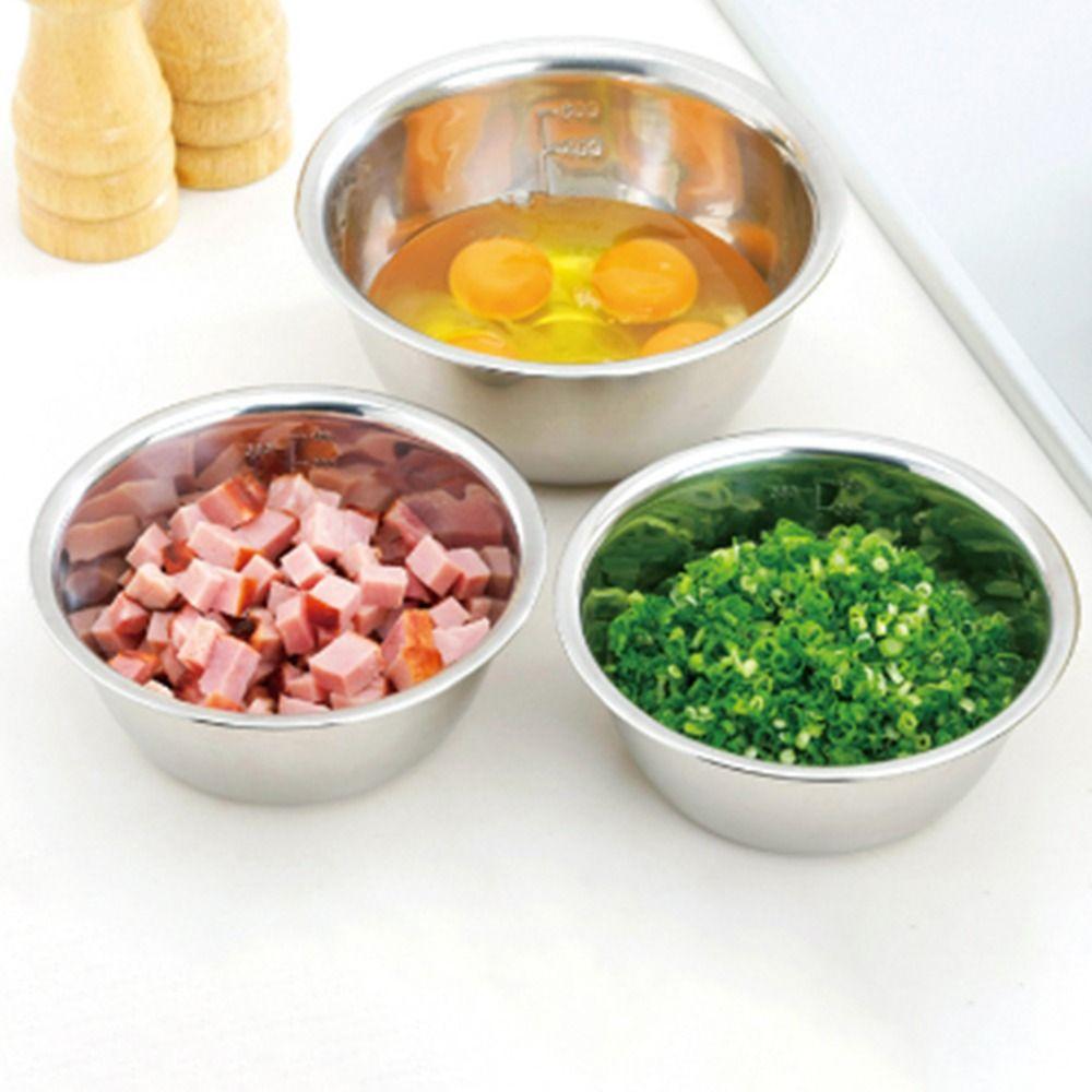 Вложенные друг в друга миски из нержавеющей стали Миски для приготовления пищи Переносные миски для смешивания Выпечка