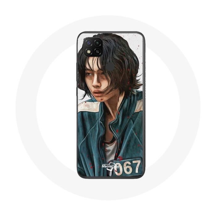 Case - Xiaomi - Redmi 9C - Soft - White - Squid Game Kang Sae Byeok 067