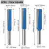 1/3PC 12mm 12.7mm Shank Lengthened Cleaning Bottom Keyhole Router Bit Diameter 16,18,20mm Engraving Machine Woodworking