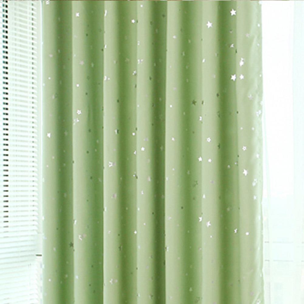 Великобритания Полное затемнение Звезды Спальня Балкон Шторы Крючок Люверсы Пурда