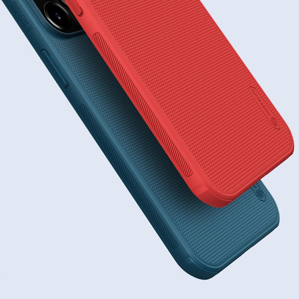 Nillkin Enhanced Frosted Shield Case for iPhone 13 Pro Max - Blue