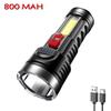 High Power Flashlight Fishing USB Rechargeable COB Torch IPX4 Waterproof Outdoor for Hiking Climbing Camping Emergency Lighting