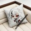 Подушка-наволочка Genshin Impact Арлекино 45x45см 35x35см Квадратная Наволочка для спальни Чехол на подушку